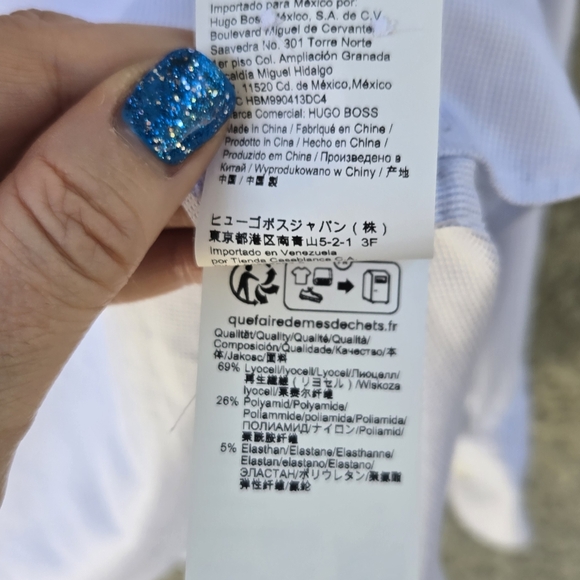 Boss Hugo Boss Slim Fit Performance Light Blue Dress Shirt - Picture 13 of 13